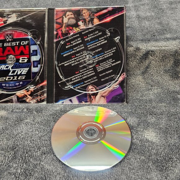 2016 The Best of RAW & Smack Down Live 3 Disc Set DVD Wresting  WWE - Picture 9 of 10